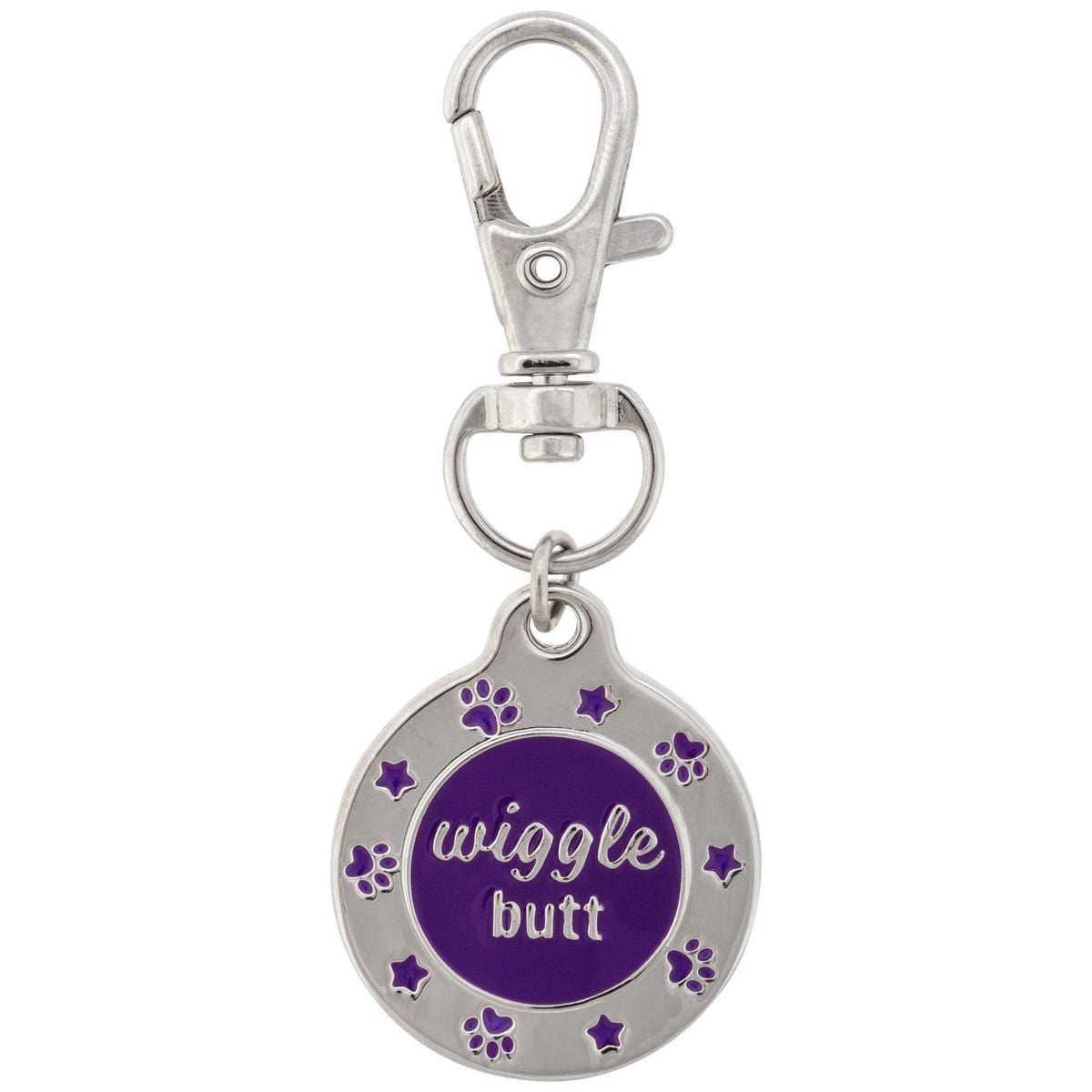Wiggle Butt Dog Tag – Funny Engraved Pet ID Tag