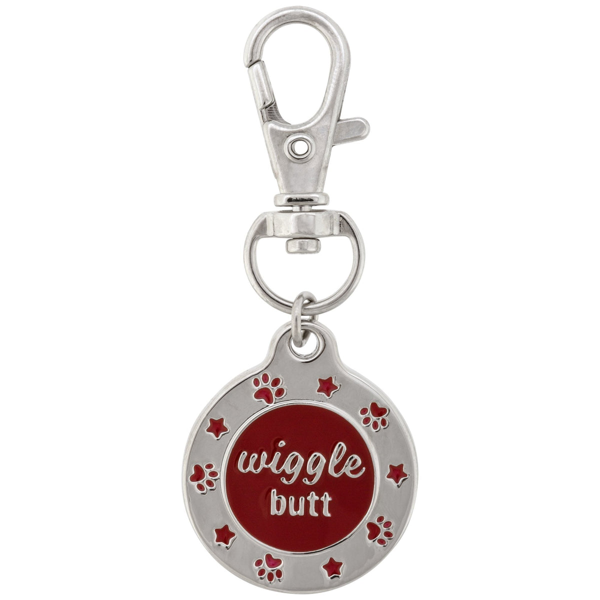 Wiggle Butt Dog Tag – Funny Engraved Pet ID Tag